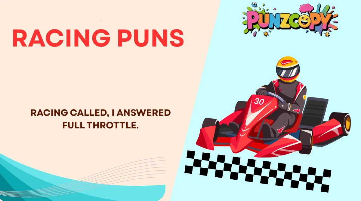 Racing Puns