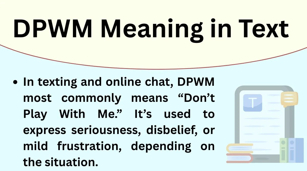 DPWM Meaning in Text
