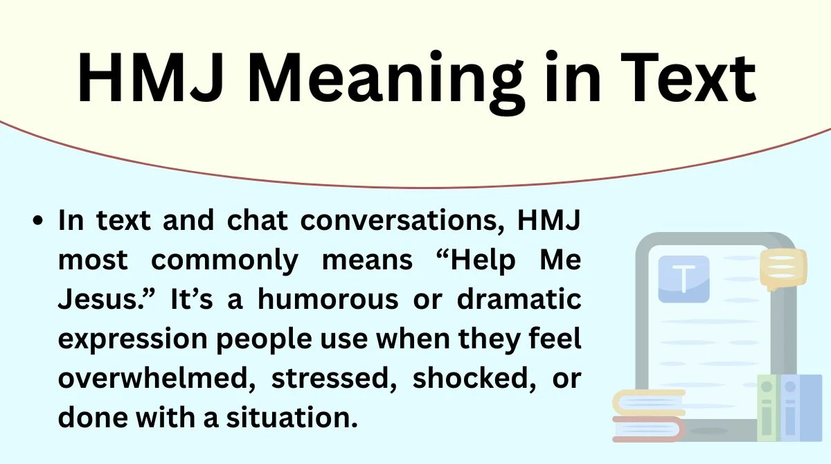 HMJ Meaning in Text