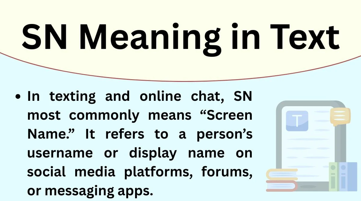SN Meaning in Text