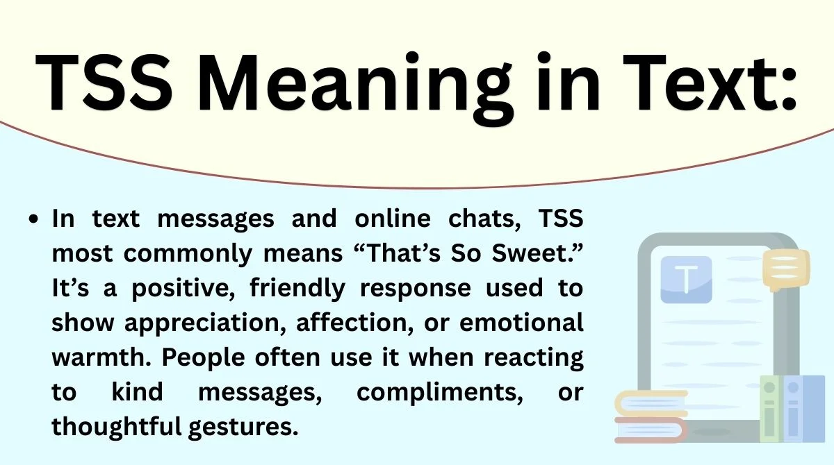 TSS Meaning in Text: