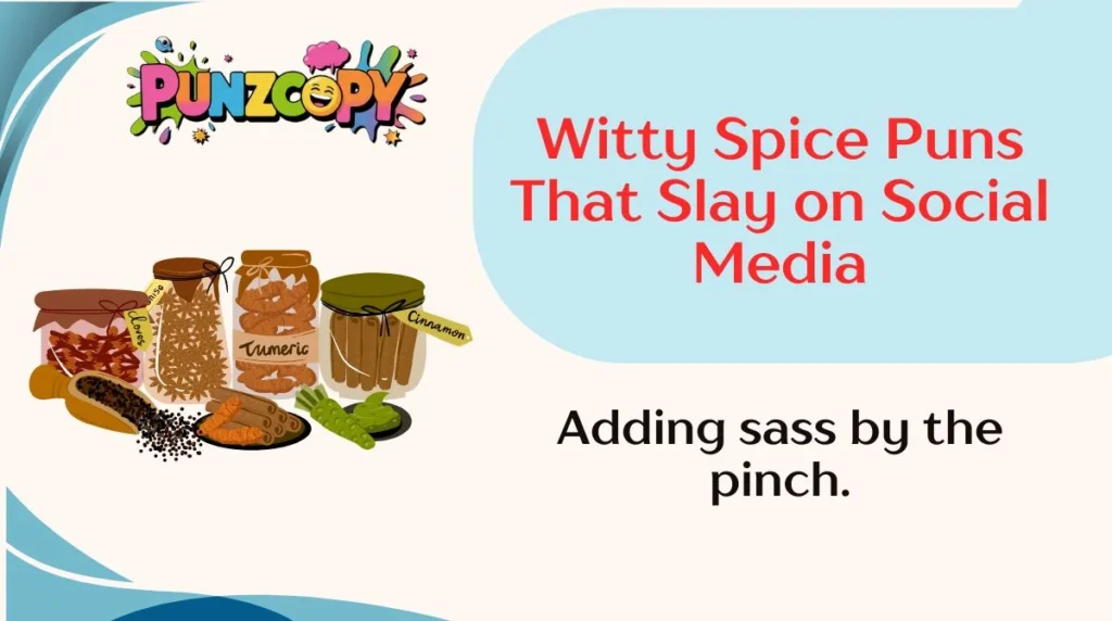 Witty Spice Puns That Slay on Social Media