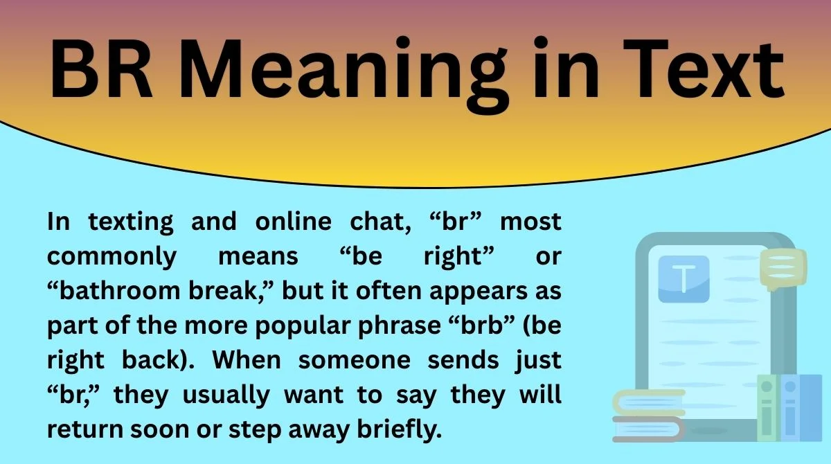BR Meaning in Text