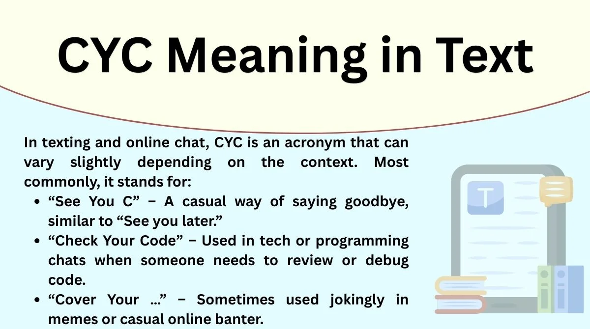CYC Meaning in Text