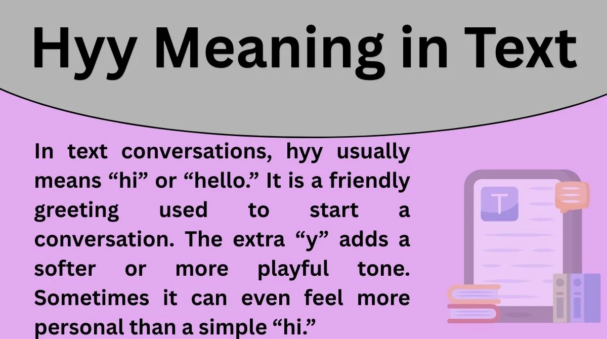 Hyy Meaning in Text
