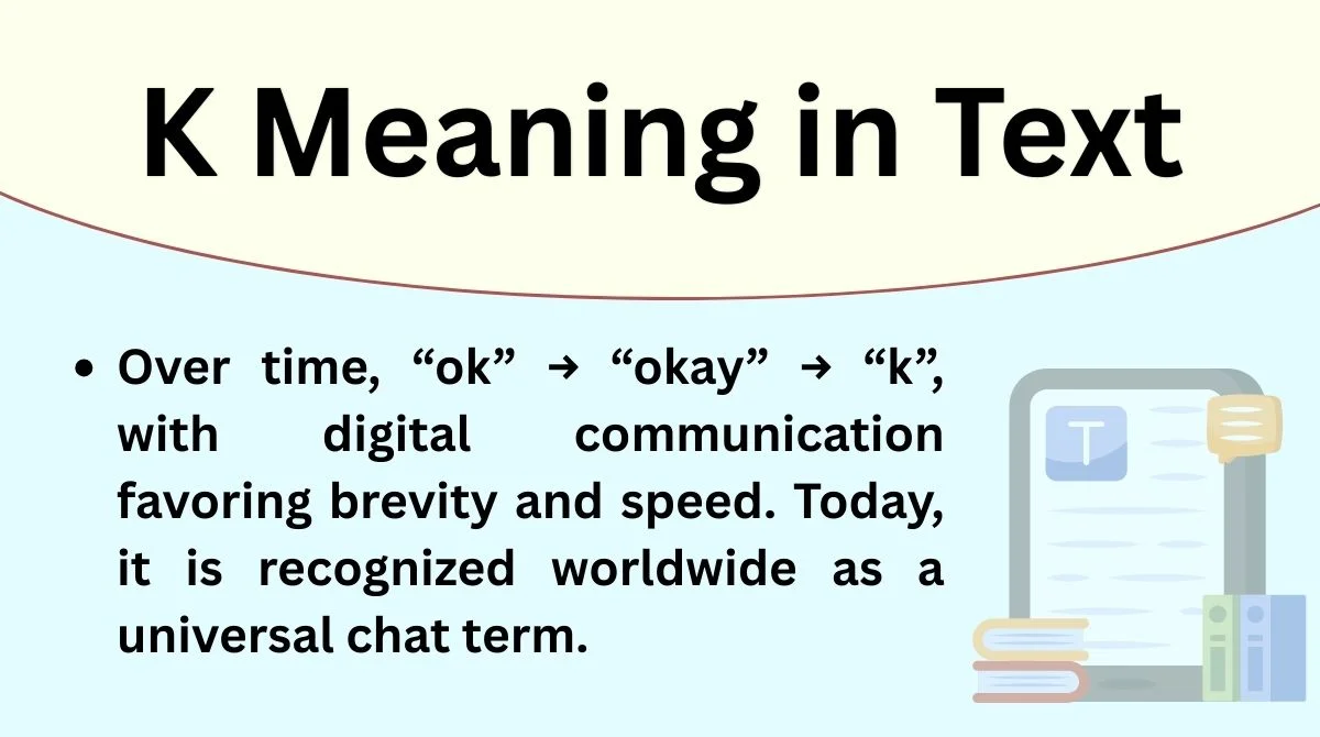 K Meaning in Text