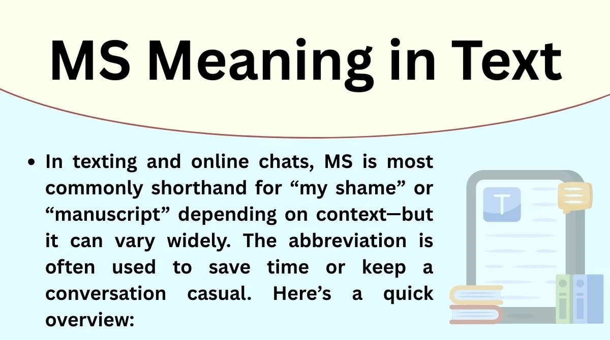 MS Meaning in Text