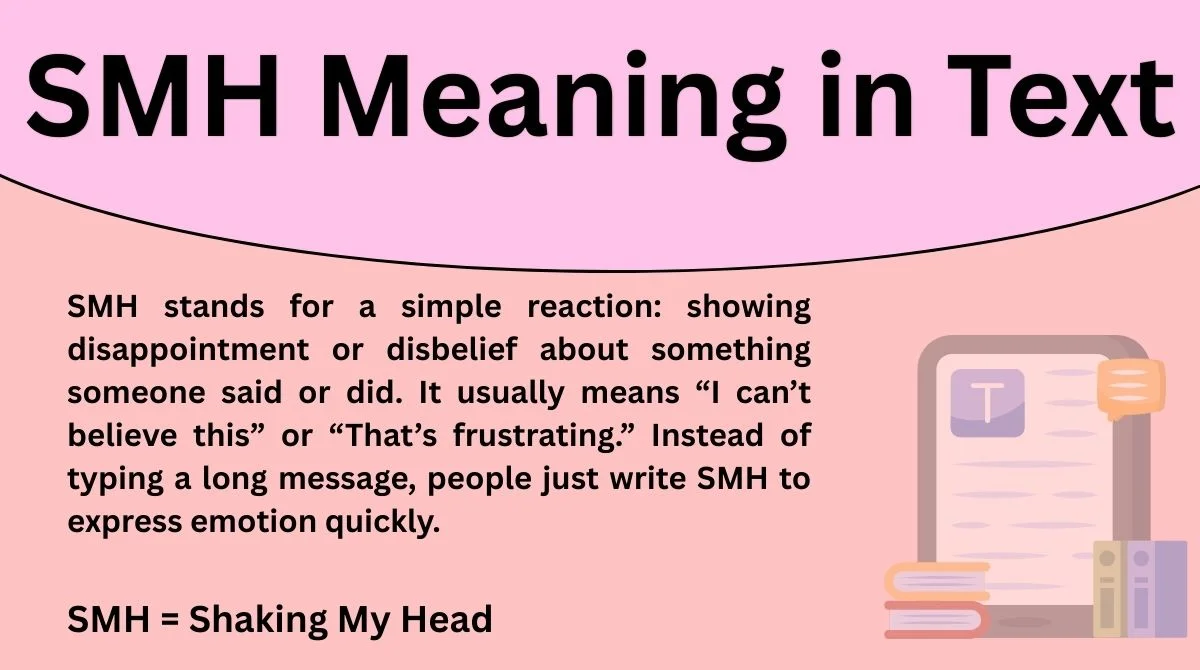 SMH Meaning in Text