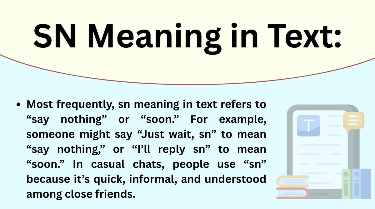 SN Meaning in Text: