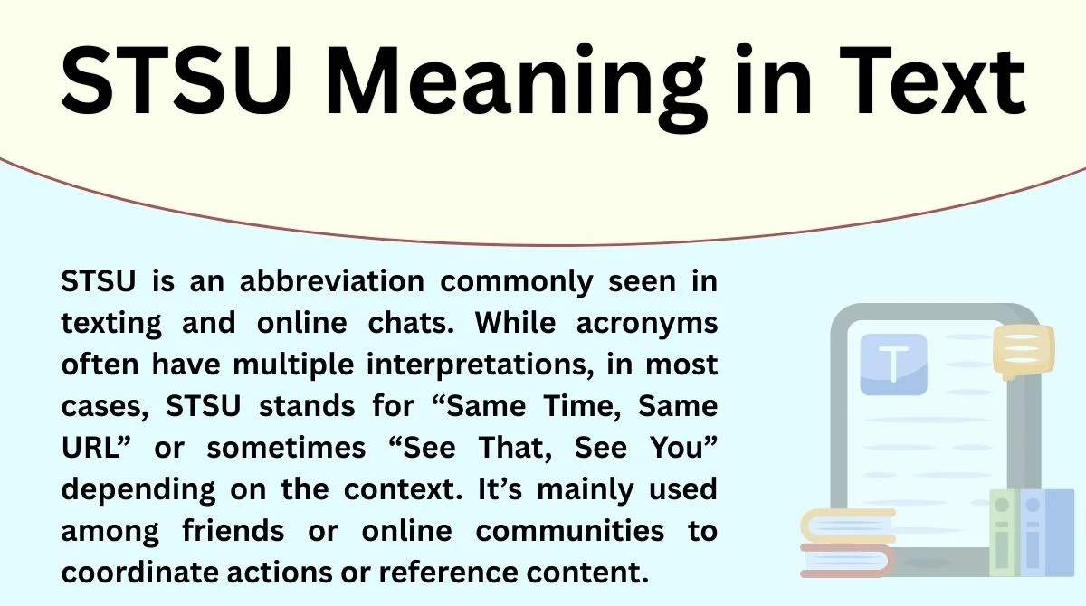 STSU Meaning in Text
