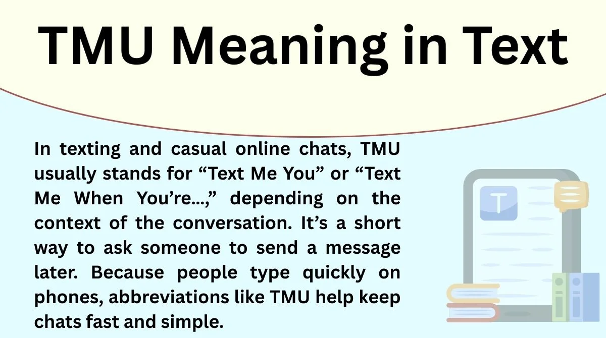 TMU Meaning in Text