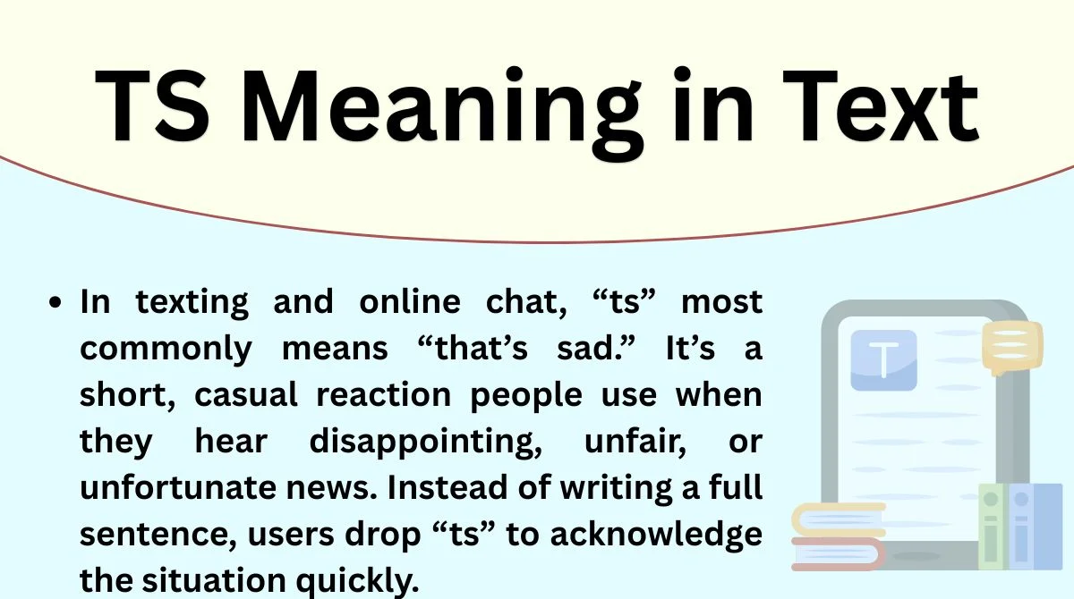 TS Meaning in Text