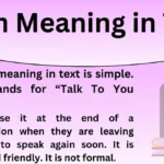 TTYL Meaning in Text