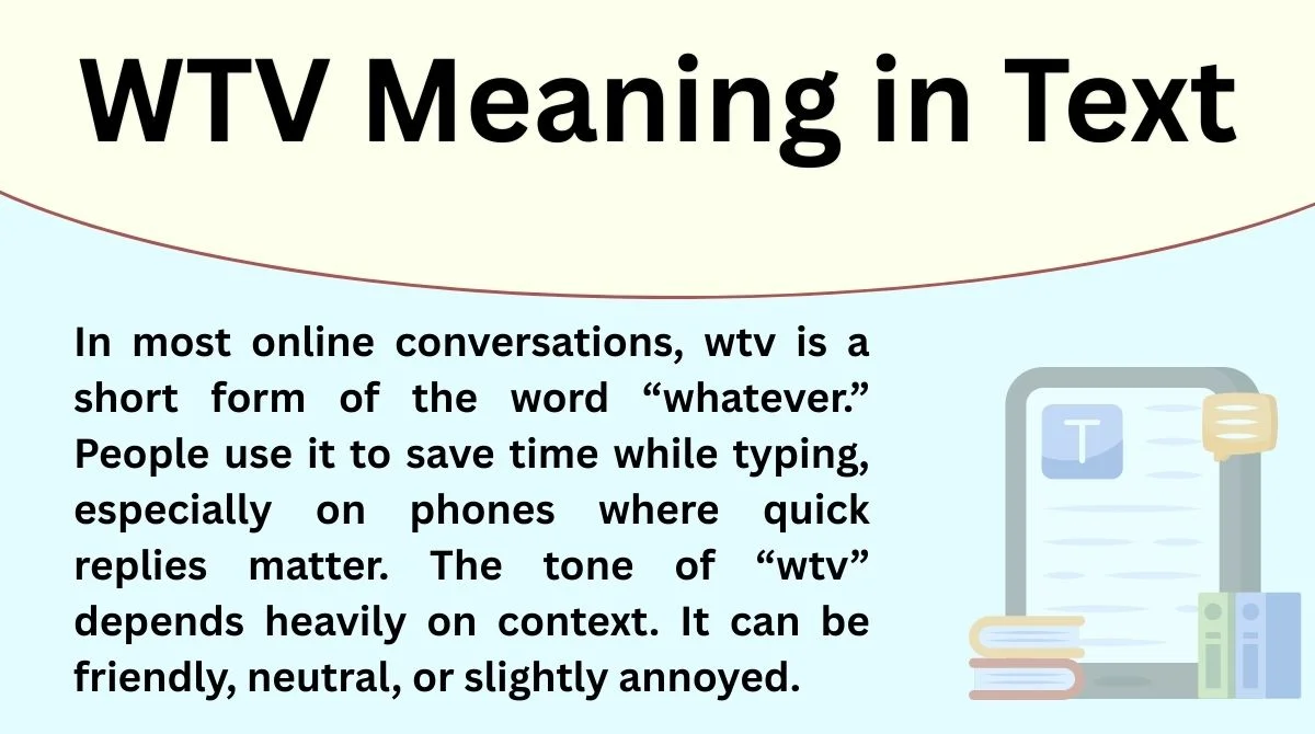 WTV Meaning in Text