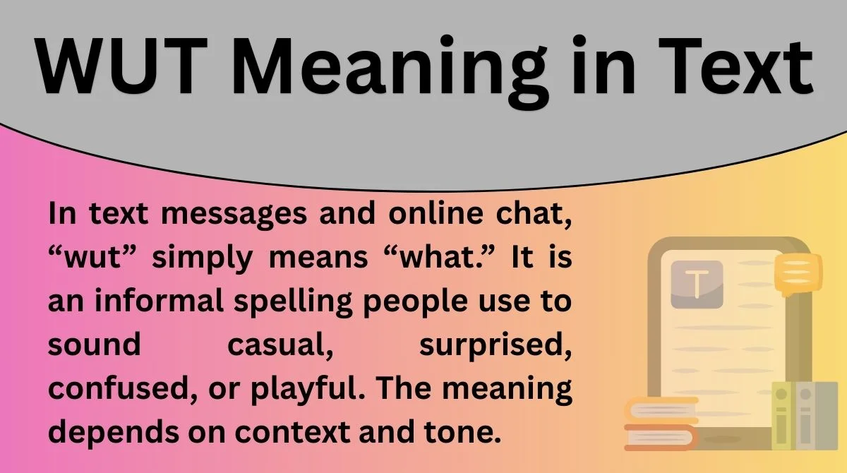 WUT Meaning in Text