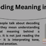 Decoding Meaning in Text