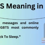 GBTS Meaning in Text